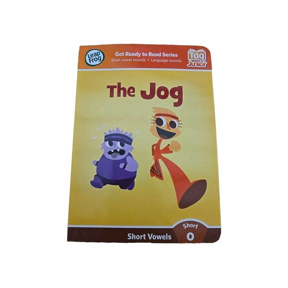 Leap Frog Tag Junior The Jog Short Vowels Sounds Development Reading Basics Book - Picture 1 of 3